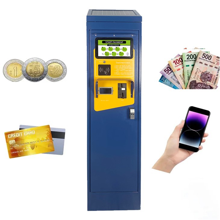 Платежа та демонстрація обладнання для паркування